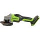 Угловая шлифмашина Greenworks GD24AG 3200207 без АКБ