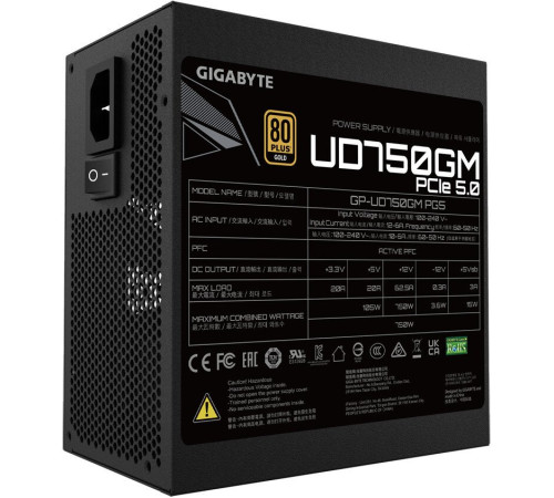 Блок питания Gigabyte UD750GM PG5