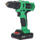 Дрель-шуруповерт Zitrek Green 20-Li Plus 083-1115 с 2-мя АКБ