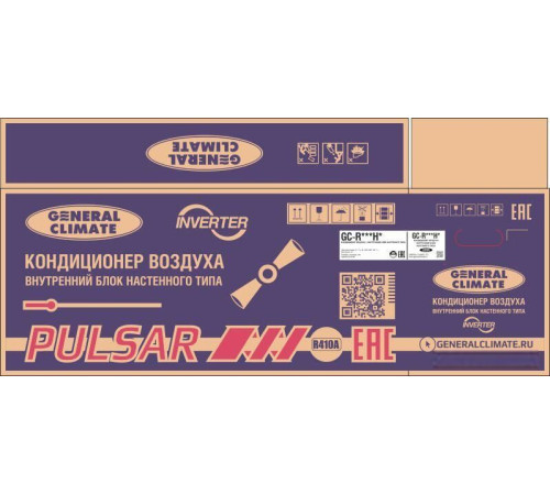 Сплит-система General Climate Pulsar GC-RE12HR/GU-RE12H