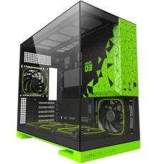 Корпус Geometric Future Model 3 5FAN черный/зеленый