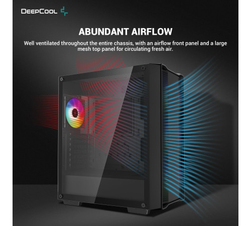 Корпус DeepCool CC560 V2 ARGB R-CC560-BKTAA4-G-2