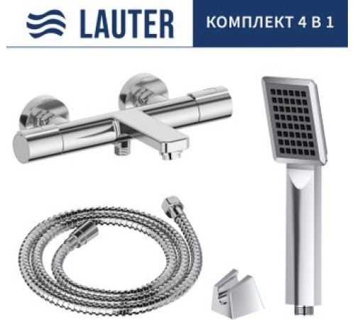 Смеситель Lauter Temp 21YH50427-4 с лейкой Living Serene 21S00103