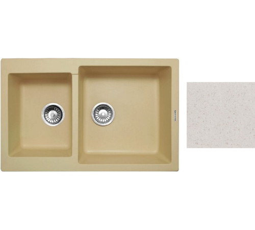 Кухонная мойка Zigmund & Shtain Rechteck 400.275 каменная соль