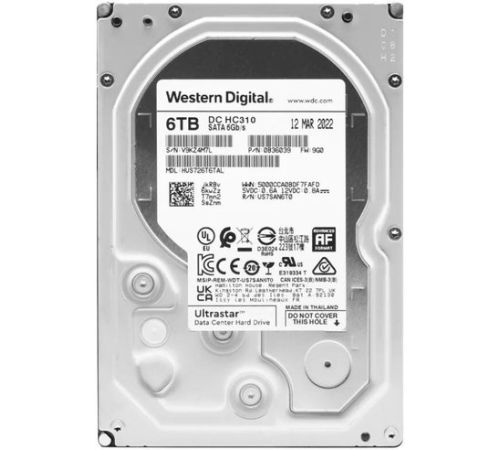Жесткий диск WD DC HC310 6TB HUS726T6TAL4200