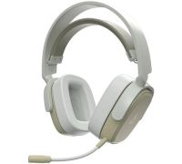 Наушники Ajazz AHM09 Max белый/серый