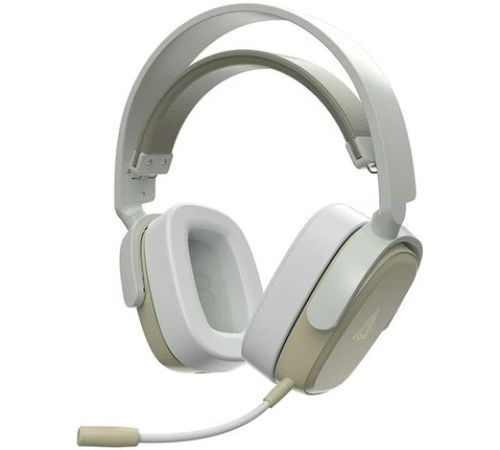 Наушники Ajazz AHM09 Max белый/серый
