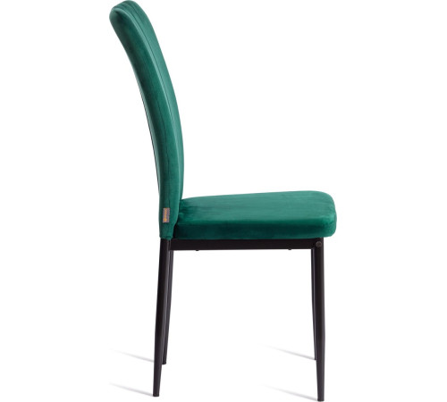 Стул TetChair Verter металл/флок 41x52x95 зеленый HLR56/черный