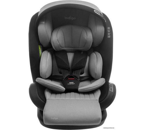 Детское автокресло Indigo Max-X ST-3 серый