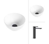Умывальник Lauter 21601E + Cascade 21СК0655BS