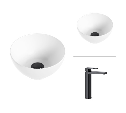 Умывальник Lauter 21601E + Cascade 21СК0655BS