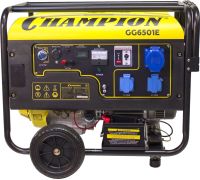 Бензиновый генератор Champion GG6501E+ATS