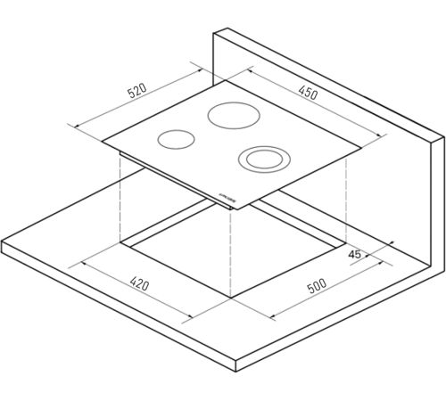 Варочная панель KUPPERSBERG ECS 402