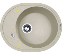 Кухонная мойка Zigmund & Shtain Kreis OV 575 речной песок