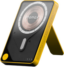 Внешний аккумулятор Momax 1-Power X Pro Magnetic Built-In USB-C IP131 5000mAh желтый