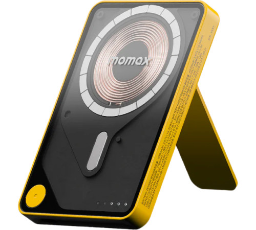Внешний аккумулятор Momax 1-Power X Pro Magnetic Built-In USB-C IP131 5000mAh желтый