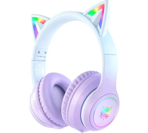 Наушники Onikuma B90 фиолетовый/голубой