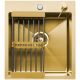 Кухонная мойка Aquaforta 450*500, коландер, дозатор GOLD DECOR