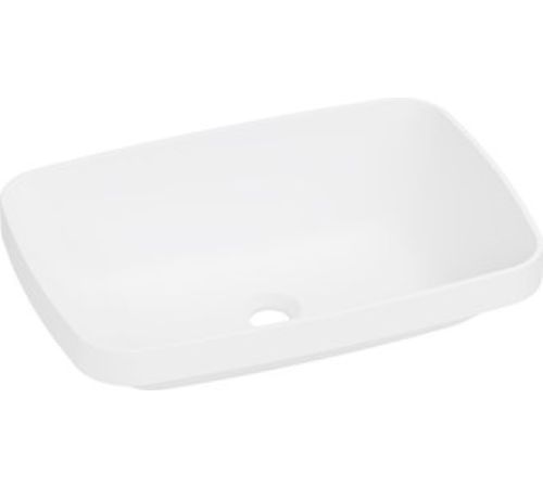 Умывальник Belux Джаз 540 Прямоугольник 18, белый матовый/Solid Surface