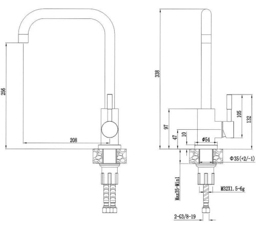 Смеситель Антей Булат 511515-ANT