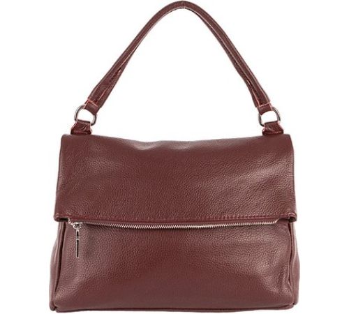 Женская сумка Poshete 892-H8217H-BRD бордовый