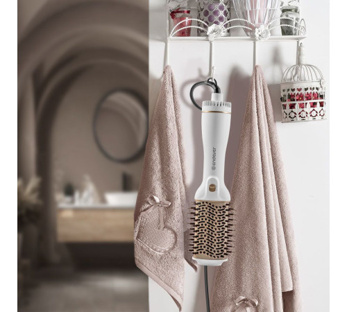 Фен-щетка Endever Aurora-500 белый