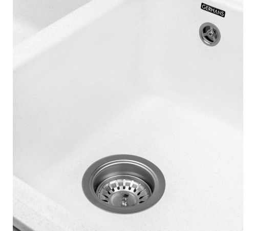 Кухонная мойка Gerhans C02 белый