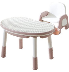 Детский стол Nino Play BS-8830+8833C pink