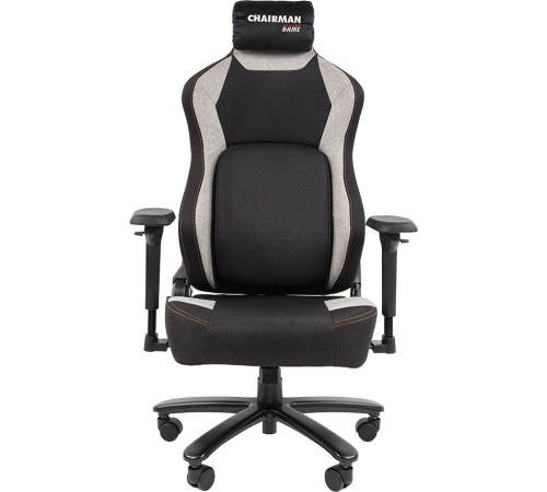 Игровое геймерское кресло CHAIRMAN CH30 черно-серый