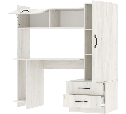 Стол Памир ПКС-7 крафт белый