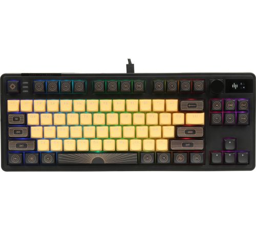 Клавиатура Дарк Проджект KD87A+Numpad G3ms Moonstone, черный