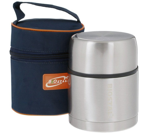 Термос для еды БИОСТАЛЬ Авто NRP-600 Stainless Steel