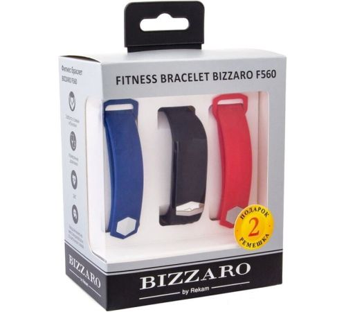 Фитнес-браслет Bizzaro F560 черный