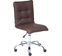 Офисное кресло TetChair Zero кожзам коричневый