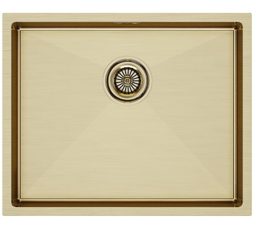 Кухонная мойка Paulmark Next 54 Uni PM215444-BG золото/брашированное золото