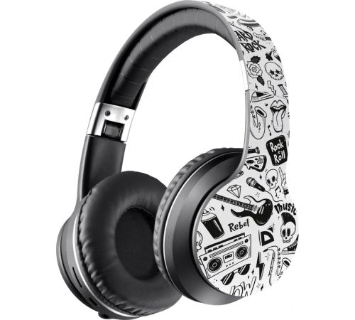 Наушники Defender FreeMotion B595 черный/белый