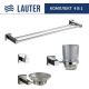 Набор аксессуаров для ванной Lauter 21SH6061 + 21SH6051 + 21SH6091 + 21SH6021 Chrome, 4 предмета