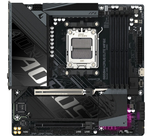 Материнская плата Gigabyte B850M Aorus Elite WiFi6E rev. 1.1