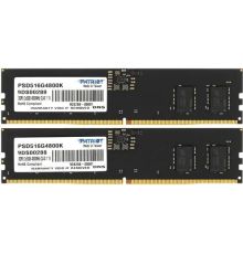 Оперативная память Patriot Signature Line 2x8ГБ DDR5 4800 МГц PSD516G4800K