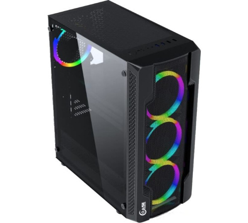 Корпус Powercase Mistral X4 Mesh LED