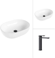 Умывальник Lauter 21836A + Cascade 21СК0655BS