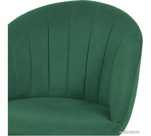Стул с подлокотниками СоюзРегионПоставка Моника СРП-050 велюр, Dream Forest зеленый/муар черный