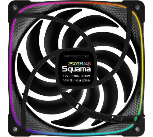 Комплект вентиляторов для корпуса Geometric Future Squama 2503R-14 Triple Pack черный