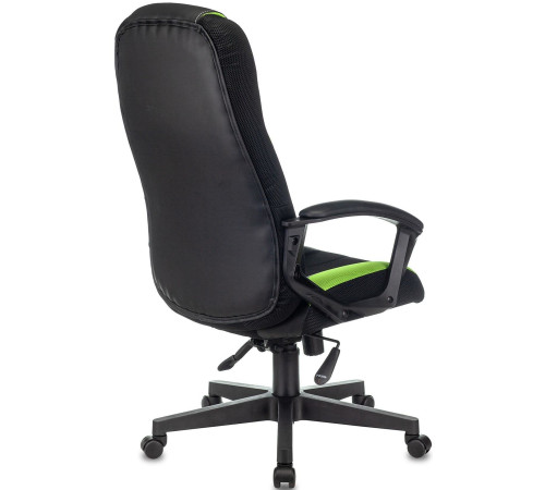 Кресло Zombie 9 черный/салатовый