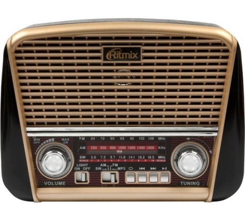 Радиоприемник Ritmix RPR-050 золотой
