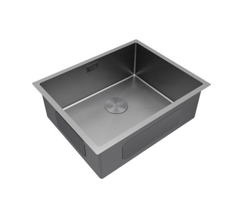 Кухонная мойка Paulmark Next 54 Uni PM215444-MG серый/серый матовый