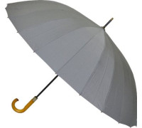 Зонт-трость Ame Yoke L65-24CH серый