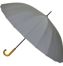 Зонт-трость Ame Yoke L65-24CH серый