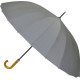 Зонт-трость Ame Yoke L65-24CH серый