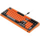 Клавиатура Rapoo ESK750-98 черный/серый/оранжевый